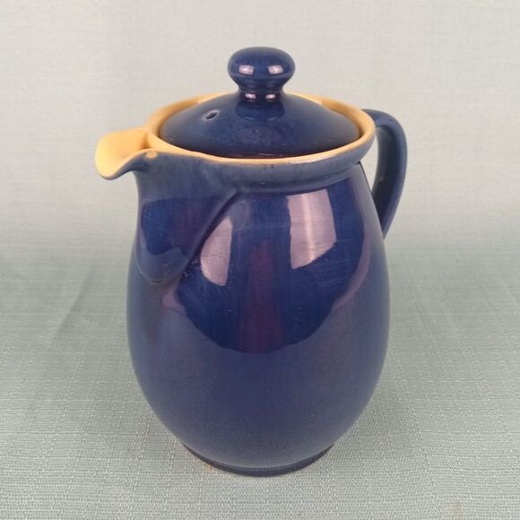 Vintage Denby Stoneware Coffee Pot Tea Pot Made in England 2 1/2 Pint Capacity - Picture 2 of 12